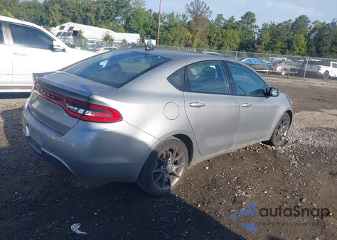 2016 Dodge Dart Se from USA, damaged, VIN 1C3CDFAA7GD728174